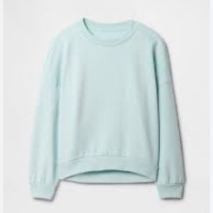 GAP Oversized Wedge Sweatshirt Azul Blue Loungewear Athleisure 2024 NWT-XL/12